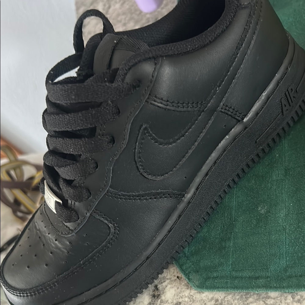 Kids Black Nike Sneakers